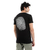 Finger Print Printed Pattern Short Sleeves T-Shirt