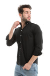 Plain Buttoned Down Long Sleeves Shirt