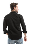 Plain Buttoned Down Long Sleeves Shirt