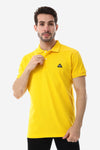 Regular Fit Pique Pattern Polo Shirt - Black