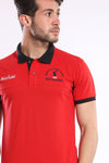 Bi-Tone Short Sleeves Polo Shirt