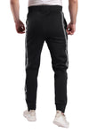 Side Leg Patch Elastic Waist Sweatpants