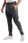 Side Leg Patch Elastic Waist Sweatpants