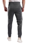 Side Leg Patch Elastic Waist Sweatpants