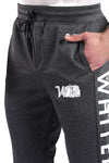 Thigh To Knee Printed "Whte Rabbit" Sweatpants