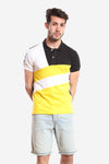 Tri-toned Short Sleeves Polo Shirt